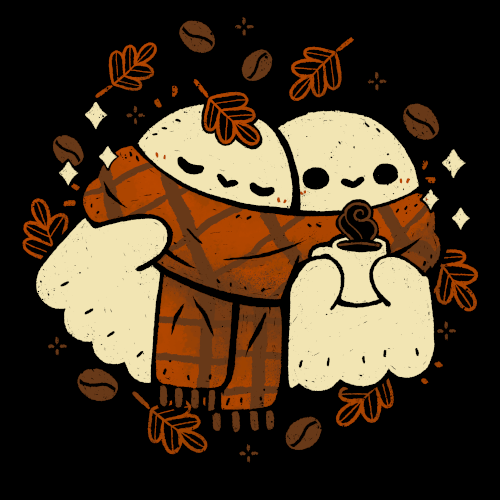 xMorfina - Motiv: Cozy Coffee Ghosts