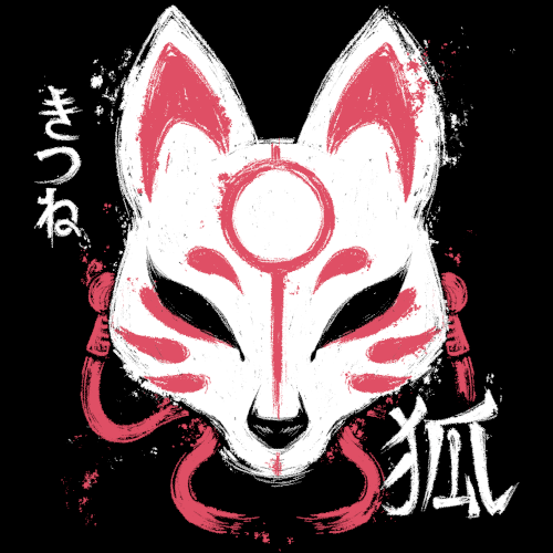 xMorfina - Motiv: Kitsune Mask