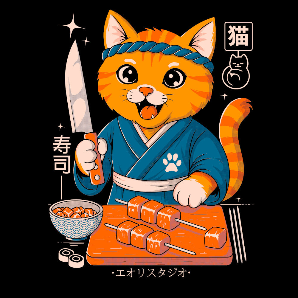 Eoli Studio - Motiv: Sushi Meister Cat